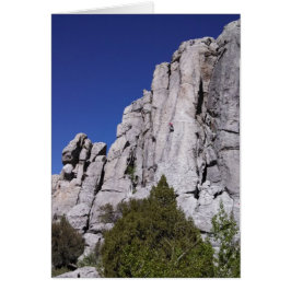 Cartão Subindo na Reserva Nacional da Cidade das Rochas