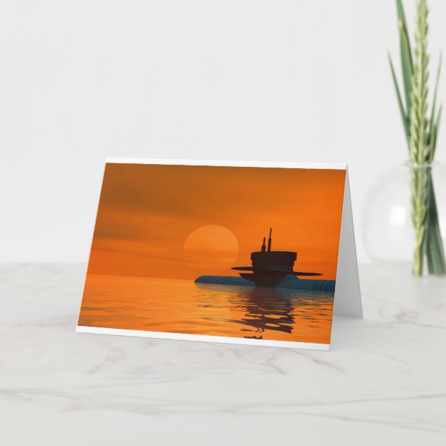 Cartão Submarine (Frente)