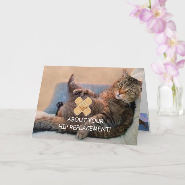 Cartão Substituição de Hip (Orquídea)