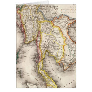 Cartão Sudeste Asiático