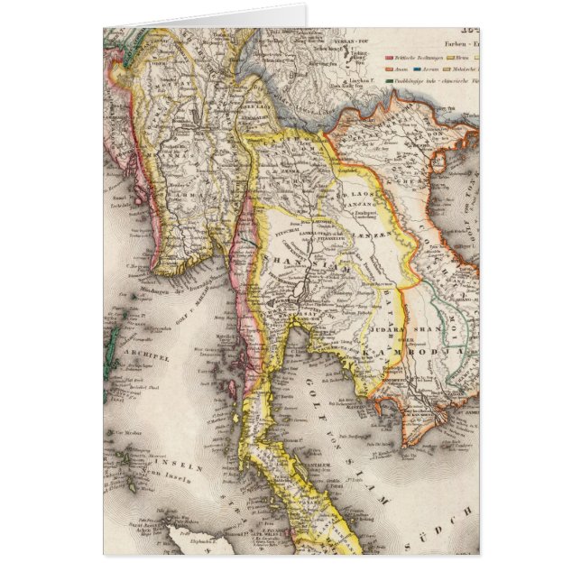 Cartão Sudeste Asiático (Frente)