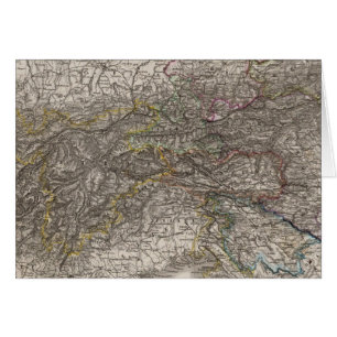 Cartão Sudeste da Alemanha