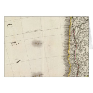 Cartão Sudeste da América do Sul