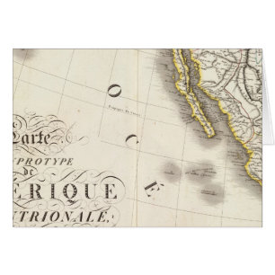 Cartão Sudoeste da América do Norte