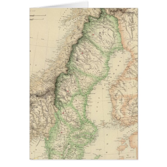 Cartão Suecia e Noruega 7 (Frente)