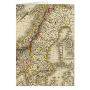 Cartão Suecia, Noruega, Dinamarca