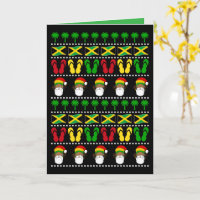 Suéter Feio Jamaicano Rasta Natal