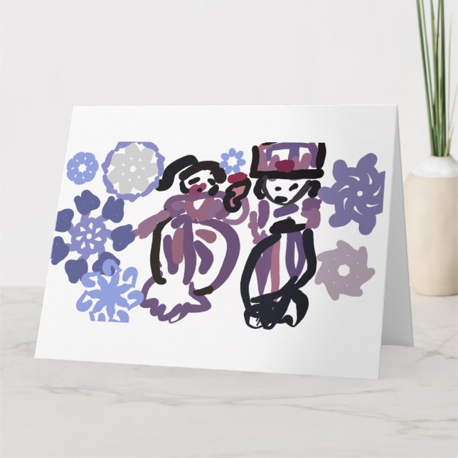 Cartão Sugar plum dance  (Frente)