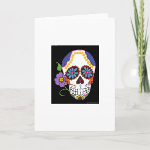 Cartão Sugar Skull Card