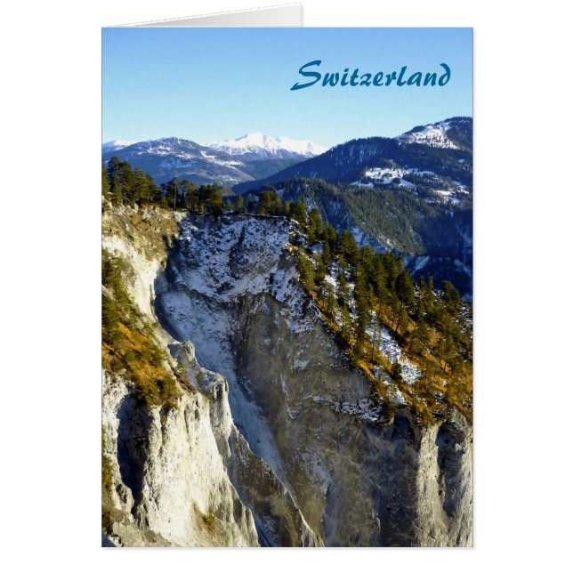 Cartão Suiça (Frente)