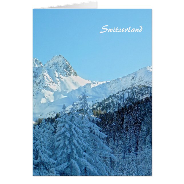 Cartão Suiça (Frente)