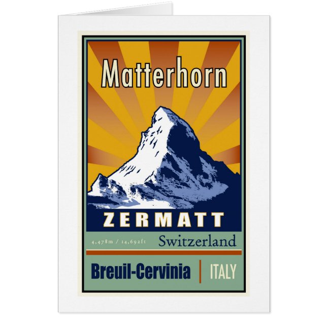 Cartão Suiça (Frente)