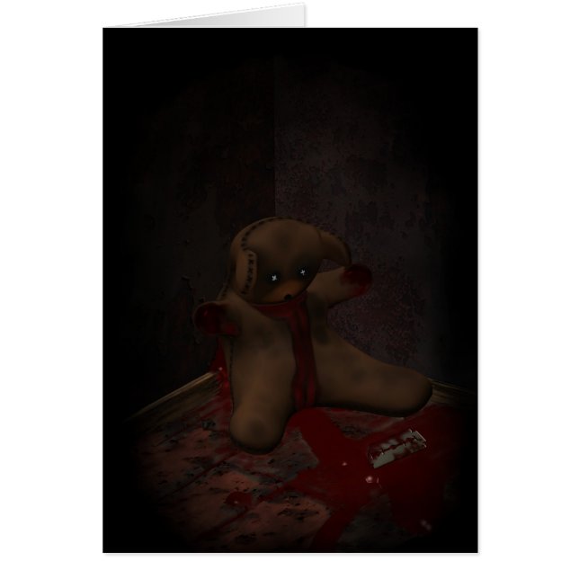 Cartão Suicida Toy Bear (Frente)