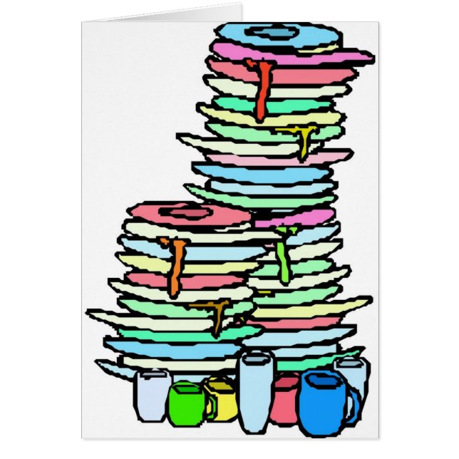 Cartão sujo dos pratos (Frente)