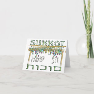 Cartão Sukkot