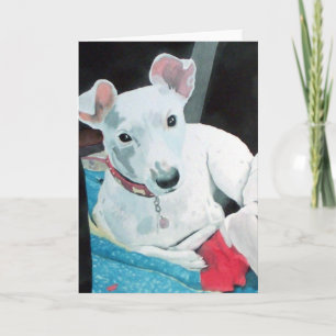 Cartão Sully the Jack Russell Terrier Greeting Card