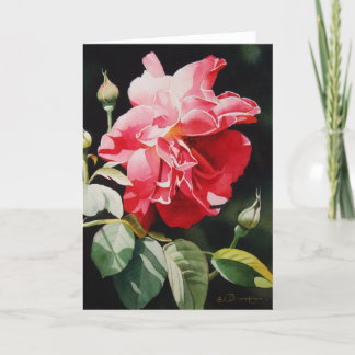 Cartão Summer Frolicking in the Garden Greeting Card