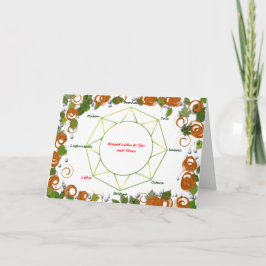 Cartão Summer Solstice Greeting Card