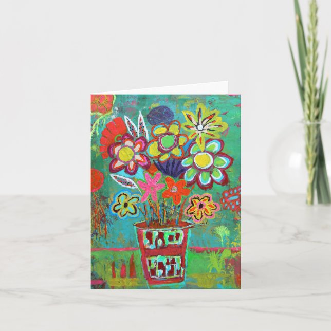 Cartão Summer Spray Blank Note Card (Frente)