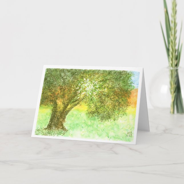 Cartão Summer Tree Aleph Card (Frente)