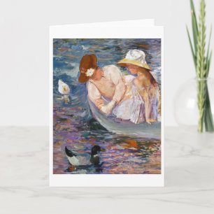Cartão Summertime, Mary Cassatt