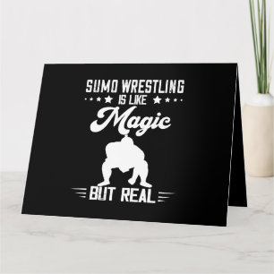Cartão Sumo Wrestler Magic Mas Luta Japonesa Su