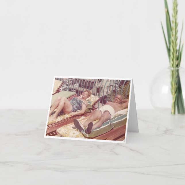 Cartão Sun bathers - (Frente)