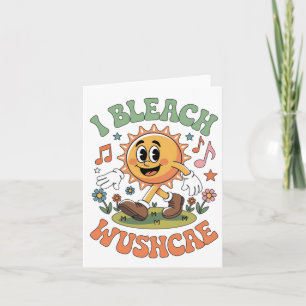 Cartão Sun Happy Time Retro Funny 70s Vintage Sticker