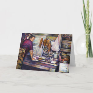 Cartão Sun-kissed Singapore Greeting Card