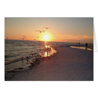 Cartão Sun Setting On Siesta