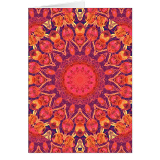 Cartão Sunburst, dança abstrata do círculo da estrela