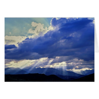 Cartão Sunburst - Western Nevada