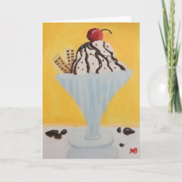 Cartão Sundae de Sorvete