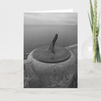 Cartão Sundial Greetings Card