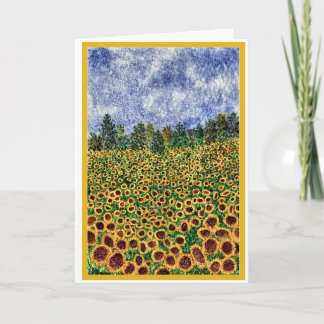Cartão 'Sunflower Galaxy' card (Frente)