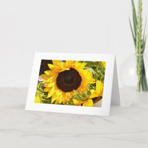 Cartão Sunflower Greeting Card