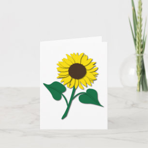 Cartão Sunflower Notecard