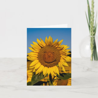 Cartão Sunflower Smile