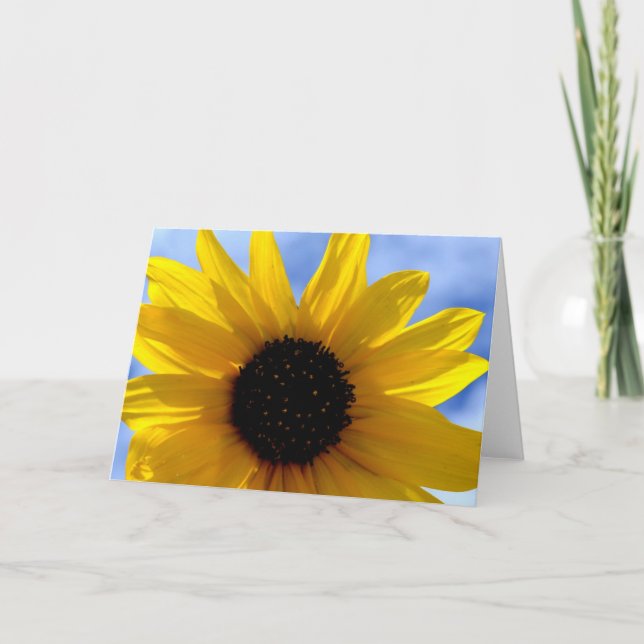 Cartão ~SuNFLoWeRS GReeTiNG/NoTeCaRD~ (Frente)