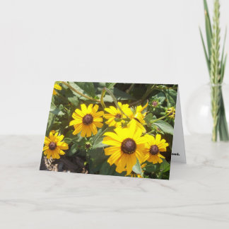 Cartão Sunflowers Notecard