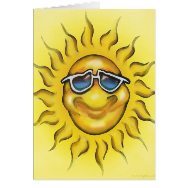 Cartão Sunny (Frente)