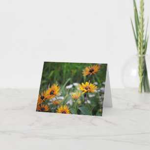 Cartão Sunny Black-Eyed Susans Note Card