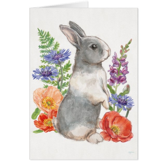 Cartão Sunny Bunny (Frente)