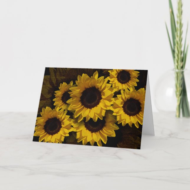 Cartão Sunny Yellow (Frente)