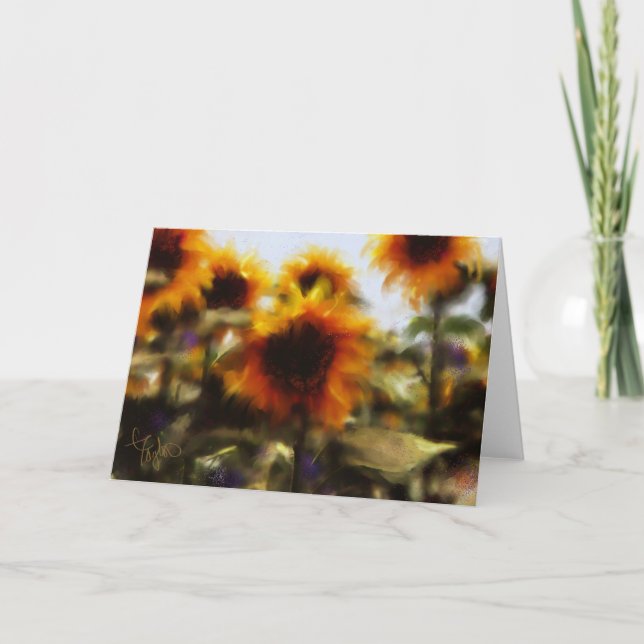 Cartão Sunnyside Up Art Greeting Card (Frente)