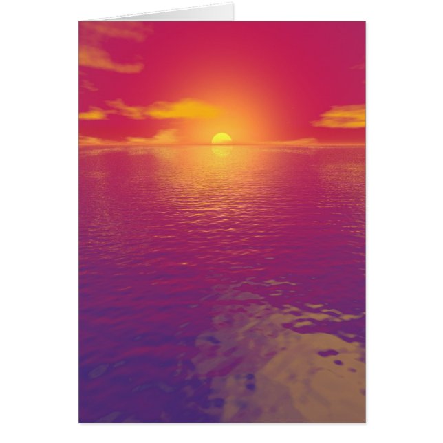 Cartão Sunrise (Frente)