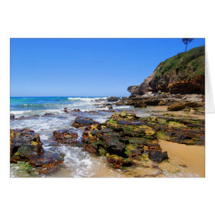 Cartão Sunrise Beach, Sydney, Austrália, Card