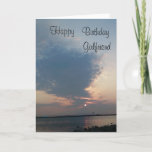 Cartão Sunrise Birthday Card<br><div class="desc">birthday card for a friend,  co-worker,  from the group.</div>