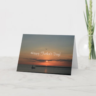 Cartão Sunrise Happy Father's Day