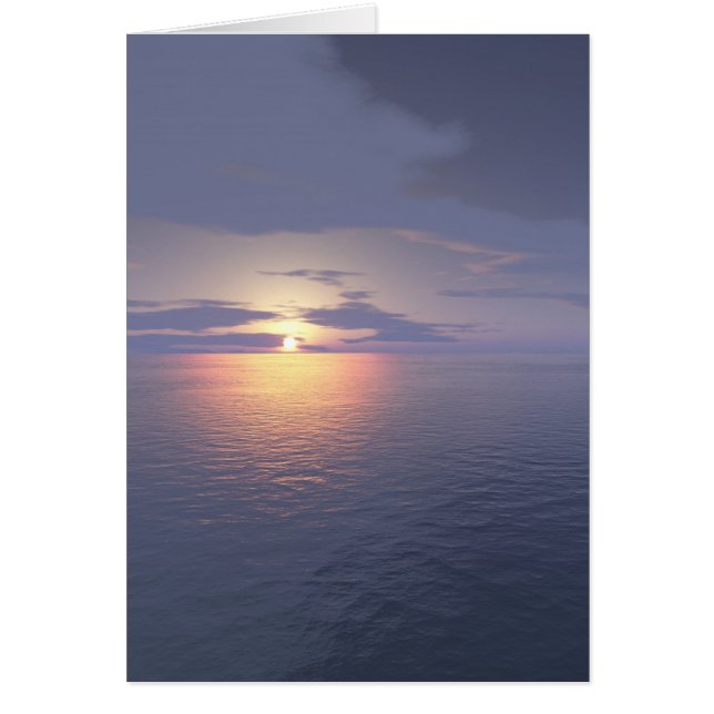Cartão Sunrise/Sunset (Frente)